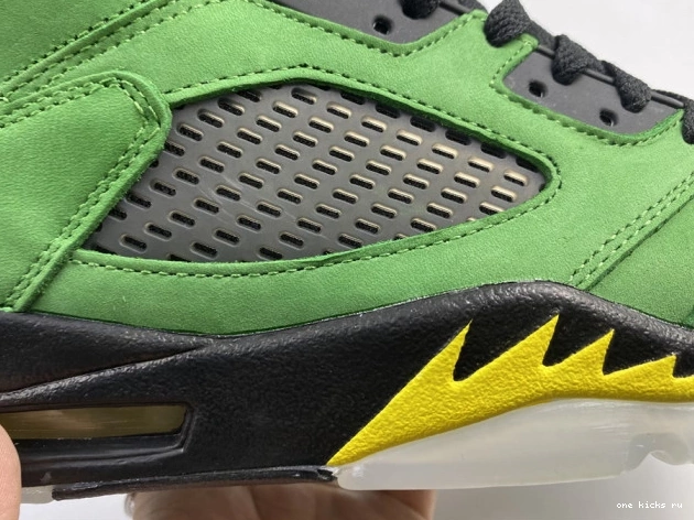 Rep Onekick 5 CK6631-307 Air Jordan SE Oregon Ducks 0607